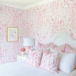 "Aster" in Pink Wallpaper for Lo Home x Junior Sandler