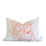 "Lantana" in Orange Pillow Cover for Lo Home x Junior Sandler