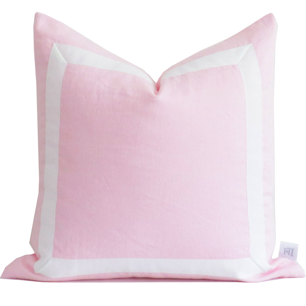 Pale pink cushions hotsell