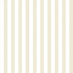 "The Perfect Stripe" Wallpaper in Beige