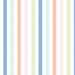 "The Perfect Stripe" Wallpaper in "Seaside"