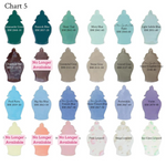 Custom Color Solid Ginger Jars