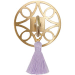 Large Regency Brass Tassel Drawer Pull- Choose your color