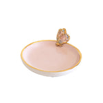 Gilded Butterfly Ring Dish