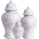 Sakura Ginger Jars in Light Lavender