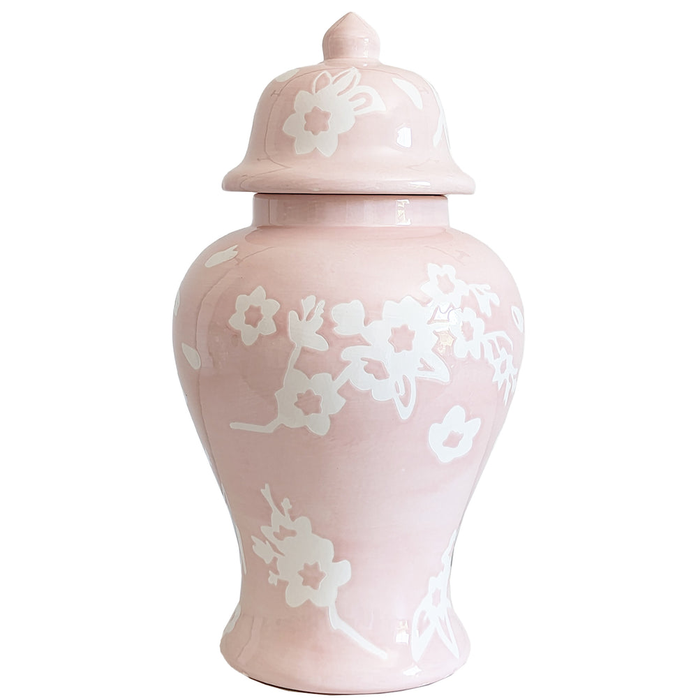 Sakura Ginger Jars in Cherry Blossom Pink