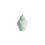 Sakura Ginger Jars in Sea Glass Green