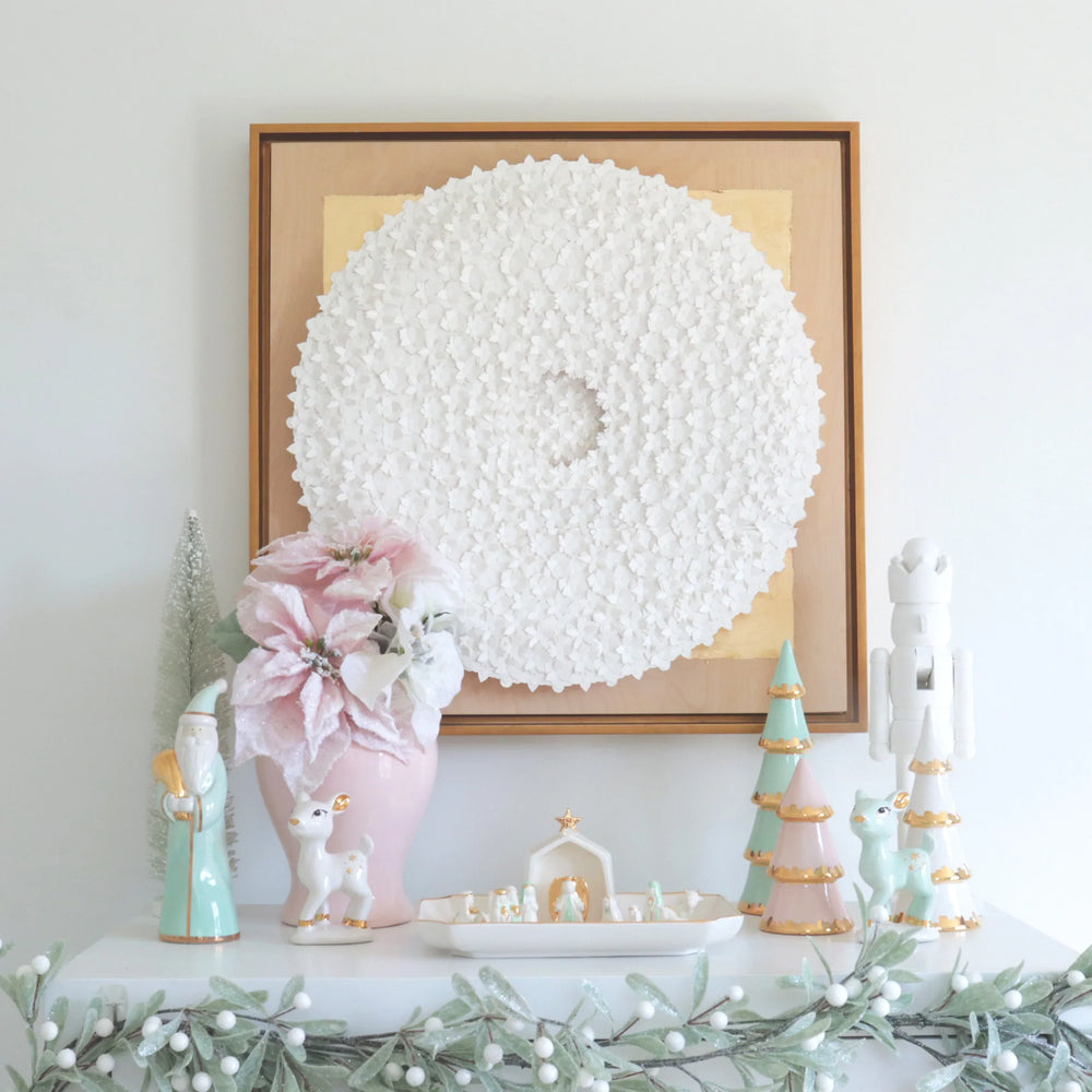 Retro Reindeer Baby in Sea Glass