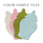 Greek Key Color Sample Tiles