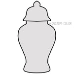 Custom Color Solid Ginger Jars
