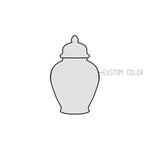 Custom Color Solid Ginger Jars
