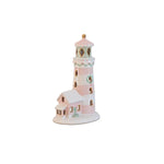 Pastel Lighthouse with 22K Gold Accents