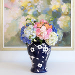 Sakura Ginger Jars in Robins Egg Blue