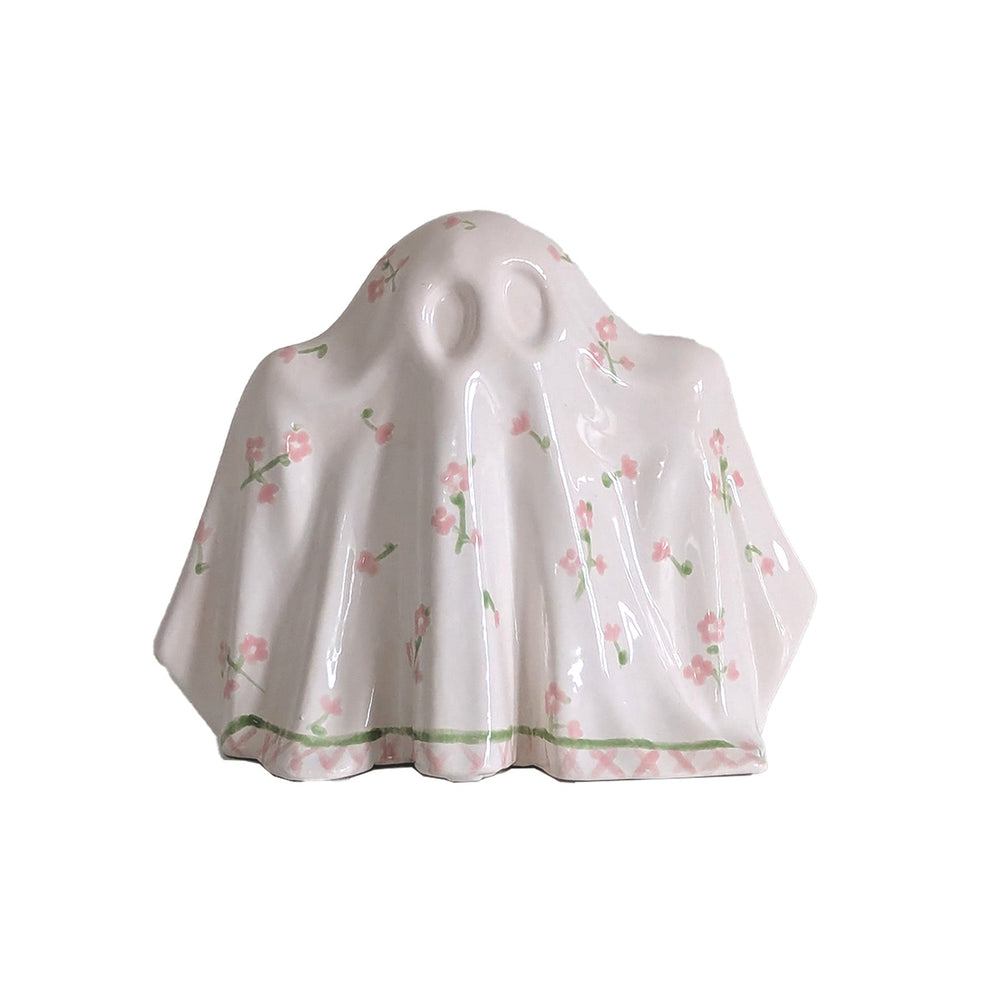 Vintage Floral Bedsheet Ghost