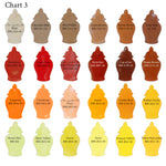 Custom Color Block Ginger Jars