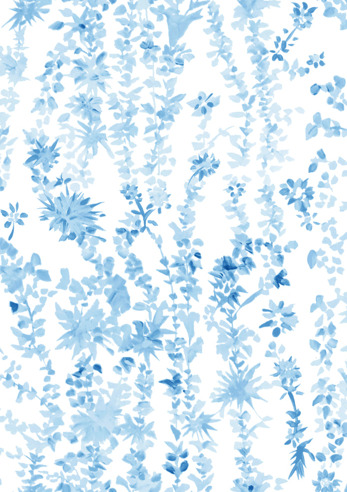 "Aster" in Blue Fabric for Lo Home x Junior Sandler