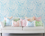 "Lantana" in Blue Pillow Cover for Lo Home x Junior Sandler