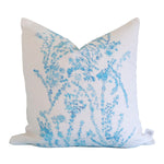 "Lantana" in Blue Pillow Cover for Lo Home x Junior Sandler