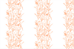 "Lantana" in Orange Fabric for Lo Home x Junior Sandler