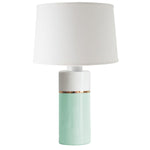 Sea Glass Color Block Column Lamp
