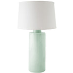 Sea Glass Green Solid Column Lamp