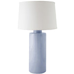 Serenity Blue Solid Column Lamp