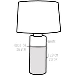 Custom Color Block Column Lamp