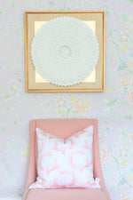 "Garden Scallop" Pillow Cover by Lo Home x Tashi Tsering in Blush