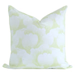 "Garden Scallop" Pillow Cover by Lo Home x Tashi Tsering in Celery Green
