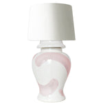 Cherry Blossom Brushstroke Ginger Jar Lamp