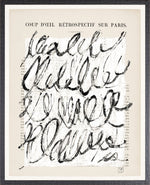 Parisian Page Print 14- Abstract Loops Black on White