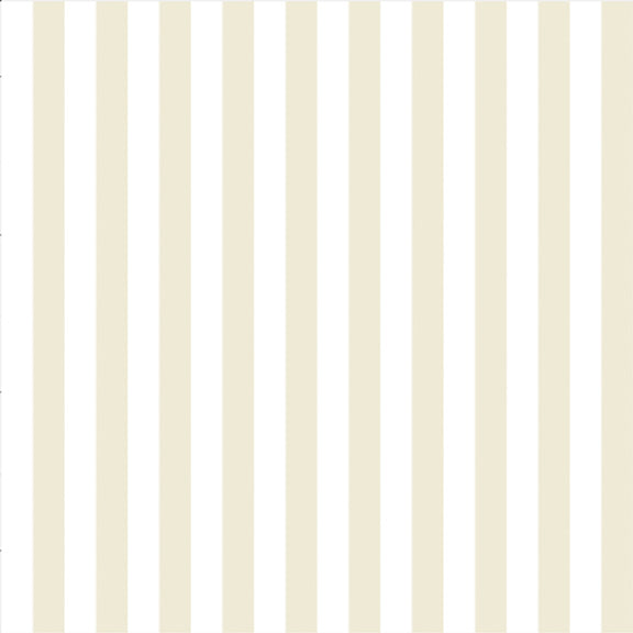 "The Perfect Stripe" Wallpaper in Beige