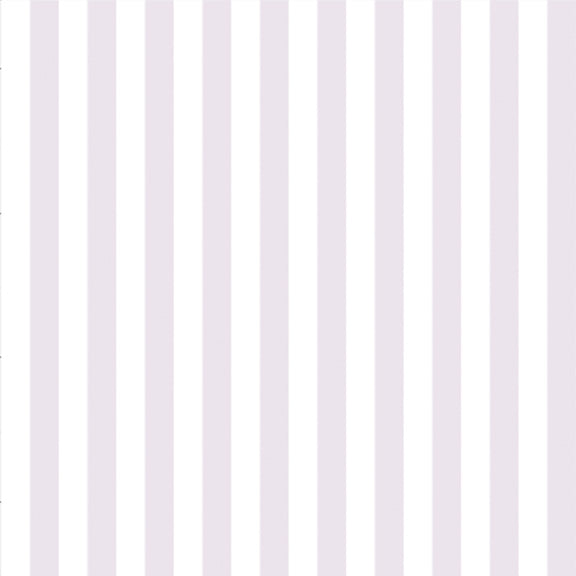 "The Perfect Stripe" Wallpaper in Lilac Purple