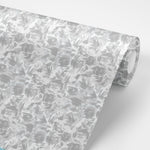"Floralie" by Lo Home x Taelor Fisher Wallpaper in Gray